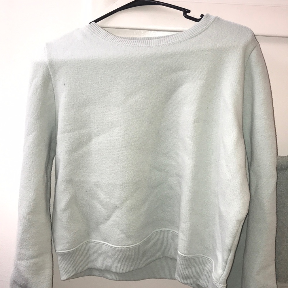 Mint green sweater 🍃🍏🥝